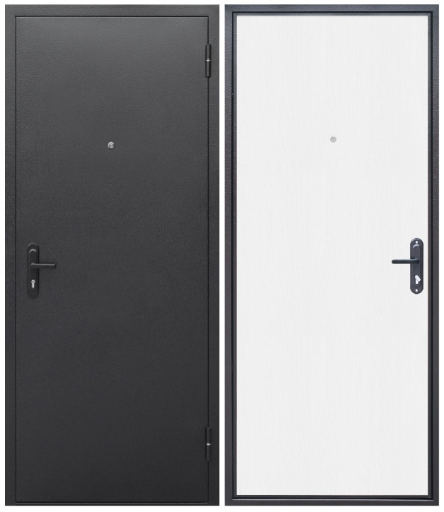 ВХОДНАЯ ДВЕРЬ Стройгост 5 РФ Серебро